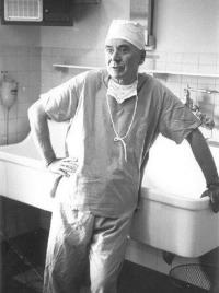 old shot of Harold Scheie
